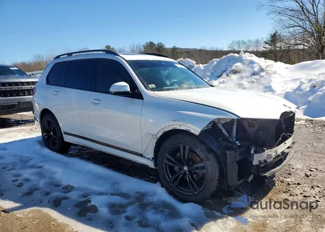 2021 BMW X7 xDrive40I из США, поврежденный, VIN 5UXCW2C05M9F59016